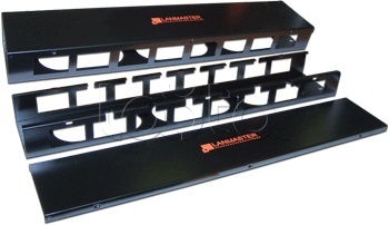 Органайзер кабельный 19&quot; с крышкой, 2U LANMASTER (LAN-ORG/CV-2U)