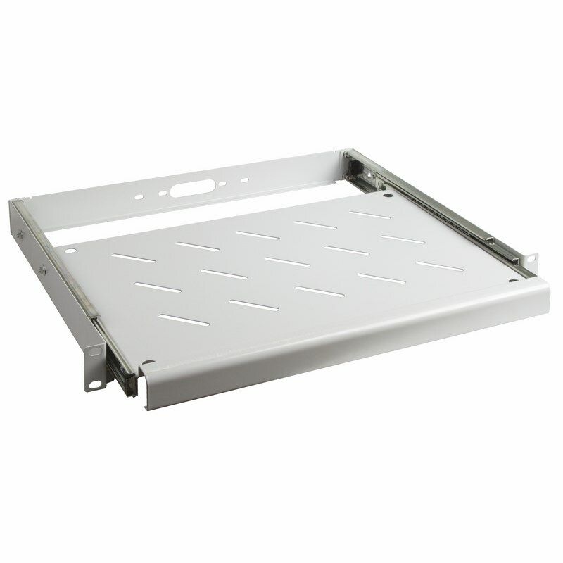 Полка выдвижная для клавиатуры 19&quot; 1U, глубина 450мм REXANT 04-2629