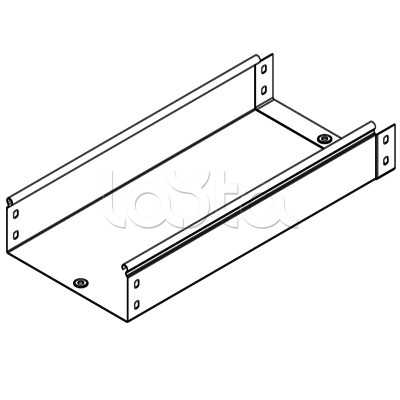 Лоток неперфорированный металлический 100x50x3000 DKC 35022