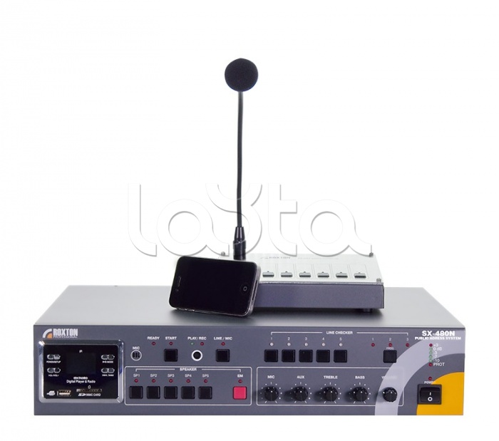 Система оповещения комбинированная 480Вт ROXTON SX-480N