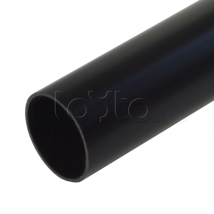 Труба жесткая ПВХ 3-х метровая легкая черная д32 (90м/уп) Промрукав PR05.0007
