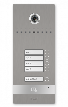 Вызывная панель BAS-IP BI-04FBI SILVER