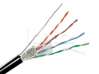 Кабель FTP-5e 4x2x0.51 Cu (outdoor) С ТРОСОМ Optimus (305 м)