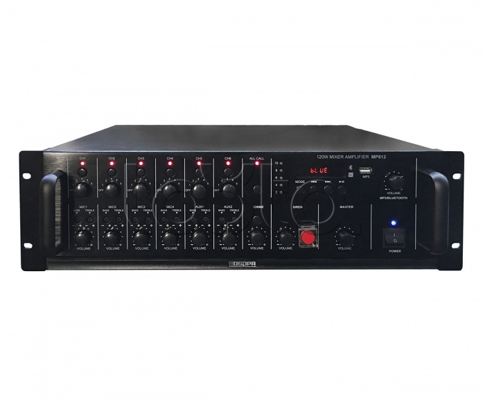 Микшер-усилитель комбинированный DSPPA MP-812