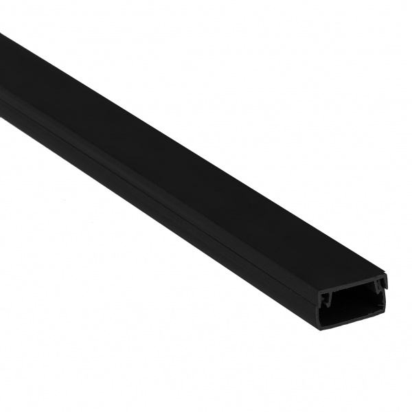 Канал кабельный (12х12) (120 м) черный EKF-Plast (kk-12-12b)