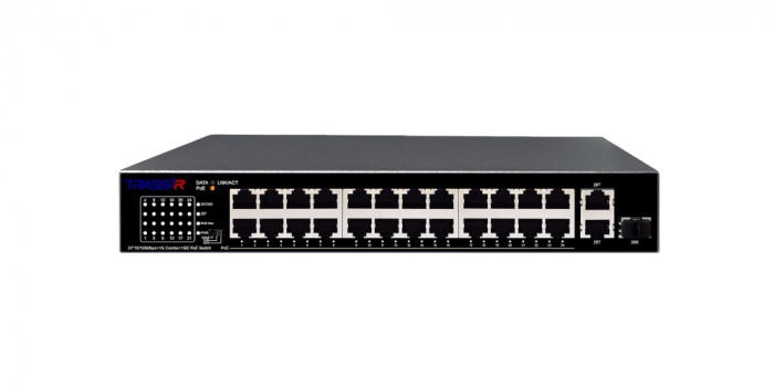 РоЕ-коммутатор TRASSIR TR-NS1126-225-24PoE