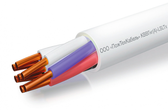 Кабель контрольный КВВГнг(А)-LSLTx 5х0,75 ПожТехКабель