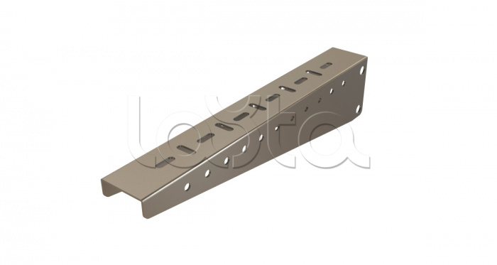 Консоль в профиль для легких нагрузок Hyperline TMS-CPL-300-2,0-SZ