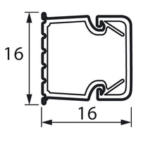 Кабель-канал METRA 16x16 Legrand (638191)