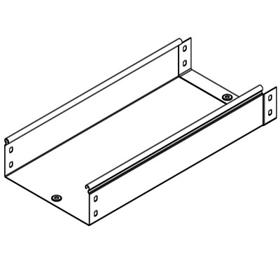 Лоток неперфорированный металлический 150х80 мм L 2000 DKC 35053