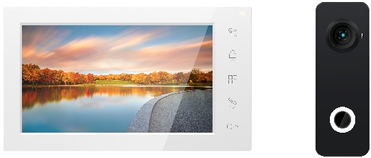 Комплект HD домофона Tantos Amelie HD X kit (White)