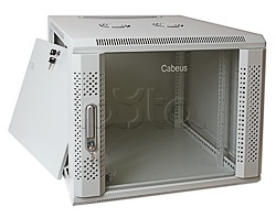 Шкаф настенный 19&quot; 9U Cabeus SH-05F-9U60/60