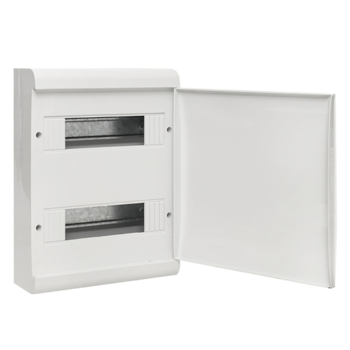 Щит распределительный ЩРН-П-24 &quot;SlimBox&quot; белая дверца IP41 EKF PROxima (sb-n-24w)