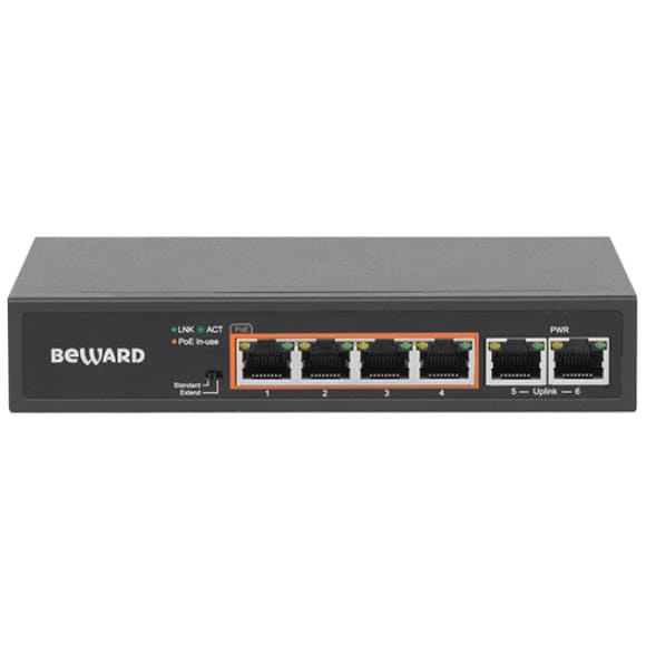 Коммутатор Beward ST-6HP4