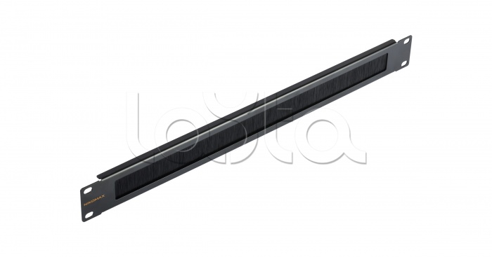 Панель-заглушка NIKOMAX NMC-OK-BRSH-1U-BK