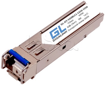 Модуль SFP WDM GL-OT-SG08LC1-1550-1310-D GL-10RLC-D Gigalink