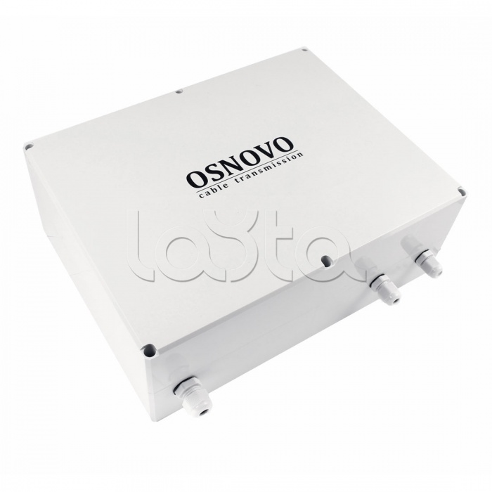 Медиаконвертер OSNOVO OMC-1000-11HX/W