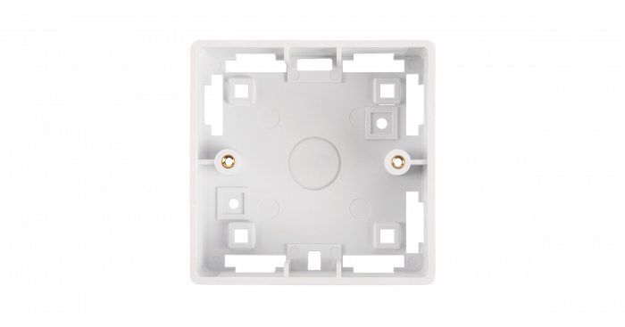 Коробка настенная NIKOMAX NMC-BB86X86-WT