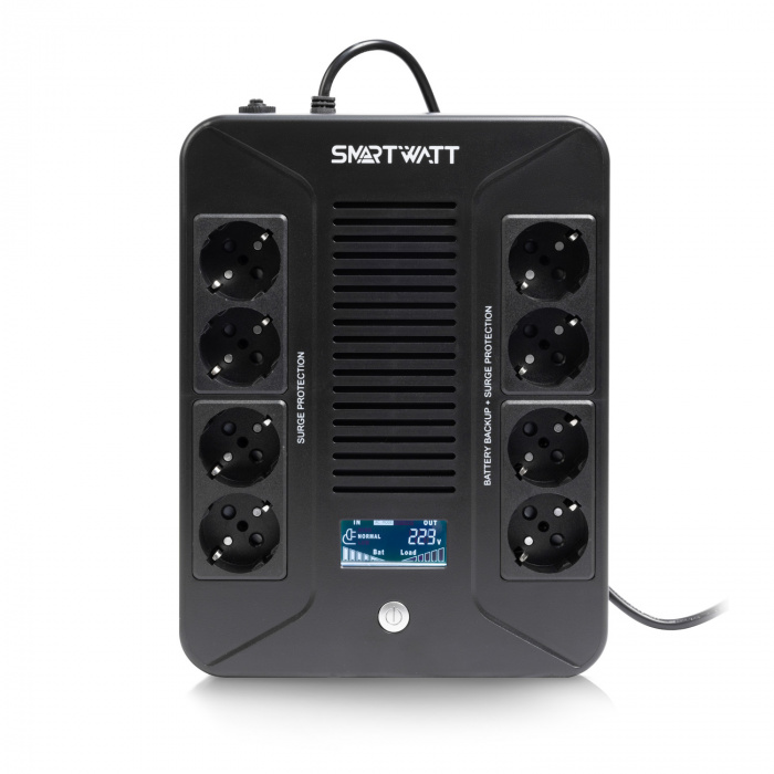 Источник бесперебойного питания SMARTWATT UPS SAFE PRO LCD 800