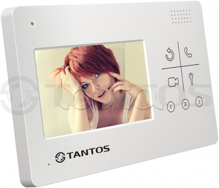 Монитор цветного видеодомофона с сенсорные кнопками Tantos LILU lux