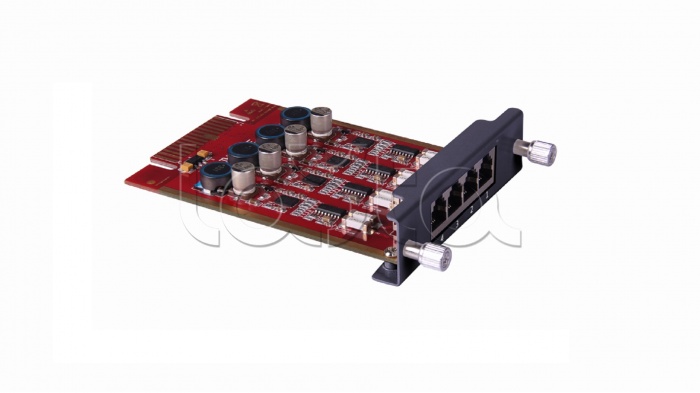 Модуль FXS на 4 порта QTECH QPBXM-4FXS