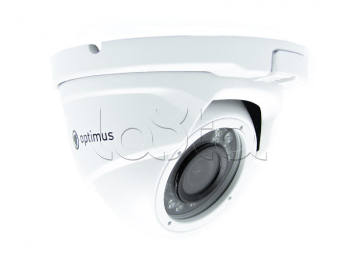 IP-камера видеонаблюдения уличная купольная Optimus IP-E042.1(2.8)PE_V.2