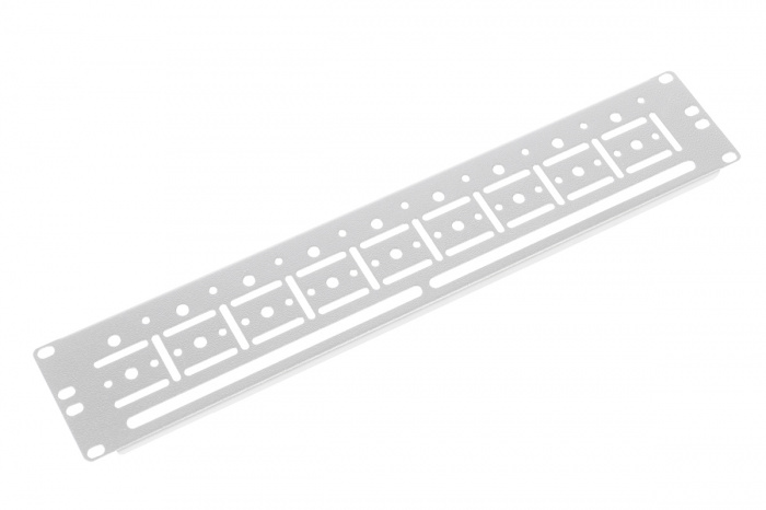 Органайзер кабельный горизонтальный для крепления стяжек 2U ЦМО ГКО-У-2