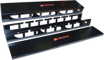 Органайзер кабельный 19&quot; с крышкой, 2U LANMASTER (LAN-ORG/CV-2U)