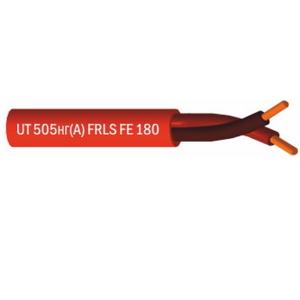 Кабель огнестойкий для пожарной сигнализации UT 505нг(A)-FRLS FE180 1x2x0,5mm Юнитест