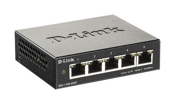 Коммутатор D-Link DGS-1100-05V2/A1A