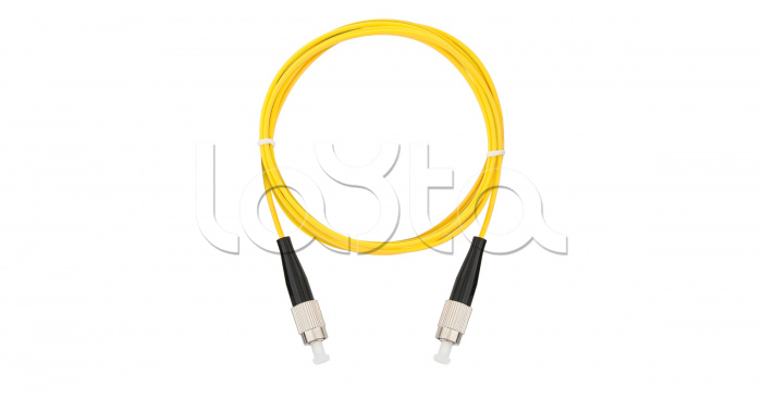 Соединительный шнур, одинарный, SM 9/125, OS2, FC/UPC-FC/UPC, нг(А)-HF NIKOMAX NMF-PC1S2C2-FCU-FCU-001-R