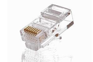 Разъем RJ-45 под витую пару категория 5е (1000 шт/уп) NETLAN EC-UP8P8C-5E-003-TR-1000