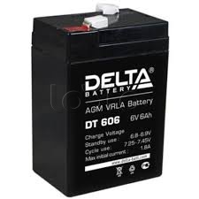 Аккумулятор свинцово-кислотный Delta DT 606