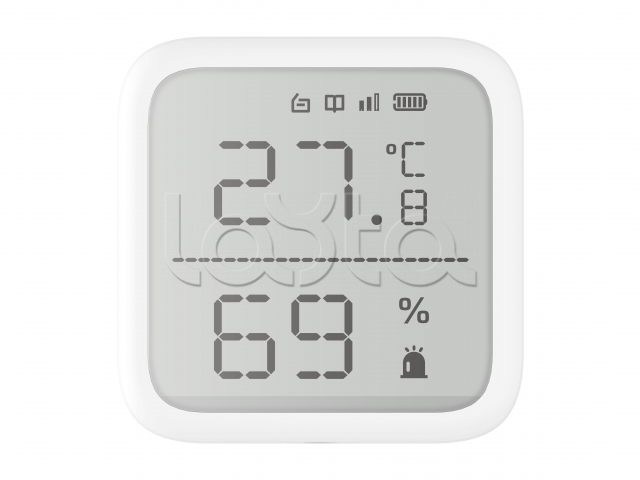 Датчик температуры и влажности беспроводной Hikvision DS-PDTPH-E-WE