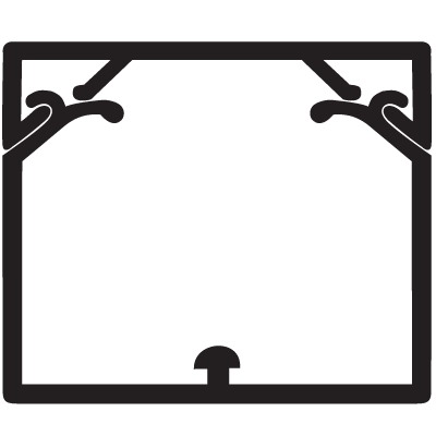 Кабель-канал 60x40 с крышкой с направляющими для установки разделителей TA-GN DKC 01780