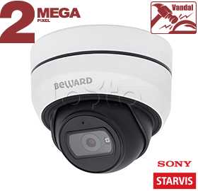 IP-камера видеонаблюдения купольная Beward SV2005DB 2.8