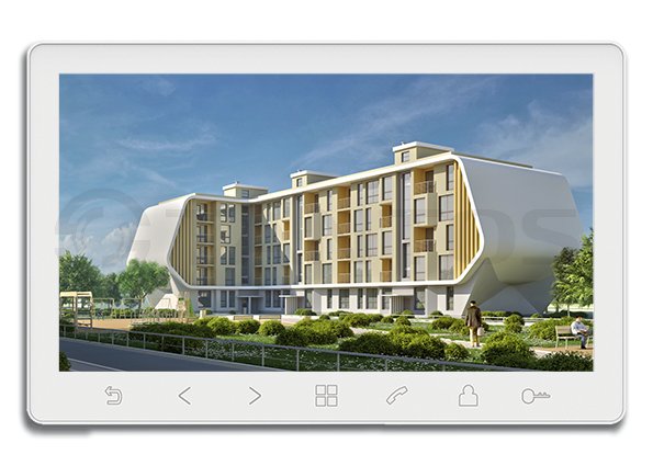 Монитор цветного видеодомофона Tantos Prime HD SE (White)