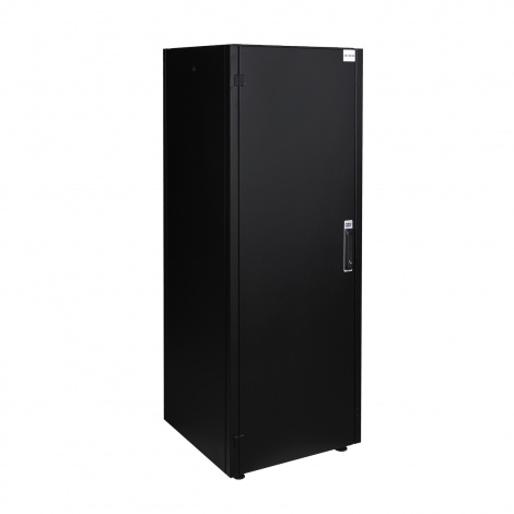 Шкаф нап. 19&quot;, 32U 600х600, перед. дв. мет, задн. стен., мет, чер. Datarex DR-710301