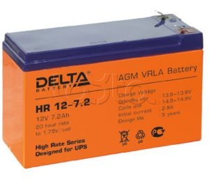 Аккумулятор свинцово-кислотный Delta HR 12-7.2