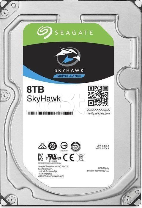 Жесткий диск Seagate Skyhawk HDD 8 Tb SATA-III 3.5&quot; ST8000VX004