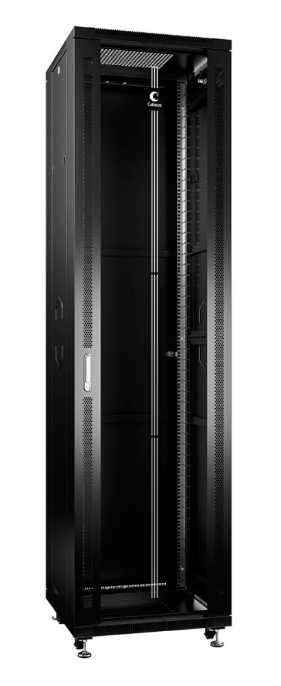 Шкаф напольный 19&quot; 47U Cabeus SH-05C-47U60/80-BK