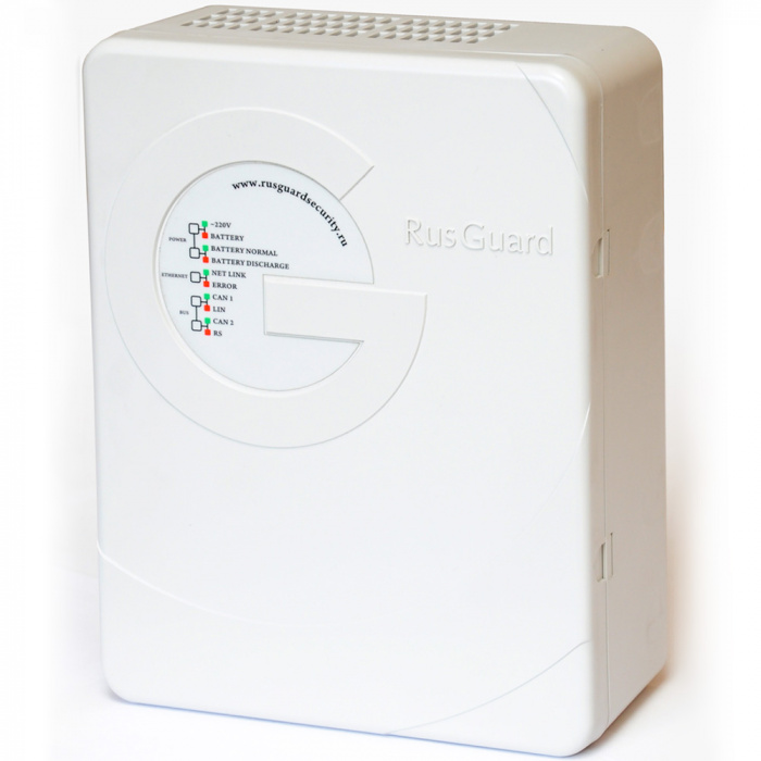 Контроллер СКУД в пластиковом корпусе с блоком питания RusGuard ACS-105-CE-B