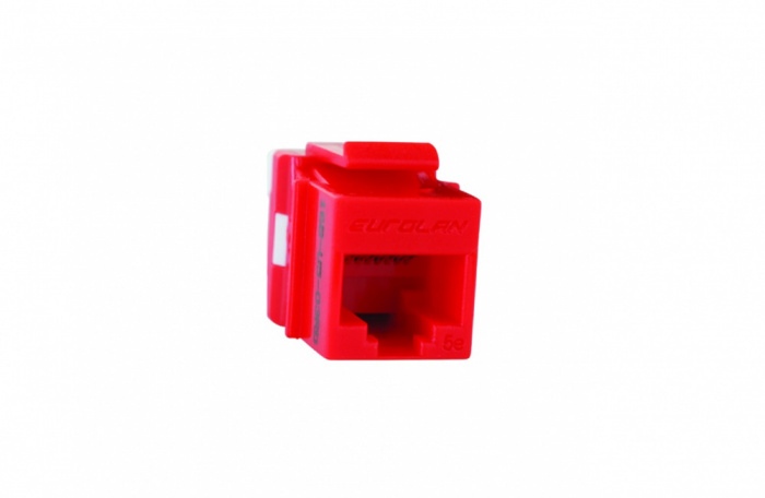 Вставка Keystone RJ45, кат. 5e, неэкран. Eurolan (16B-U5-03RD)