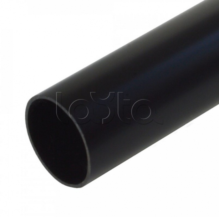 Труба жесткая ПВХ 2-х метровая легкая черная д63 (10м/уп) Промрукав (PR05.0123)