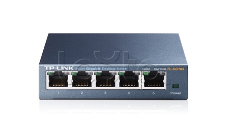 Коммутатор 5-портовый гигабитный настольный TP-Link TL-SG105