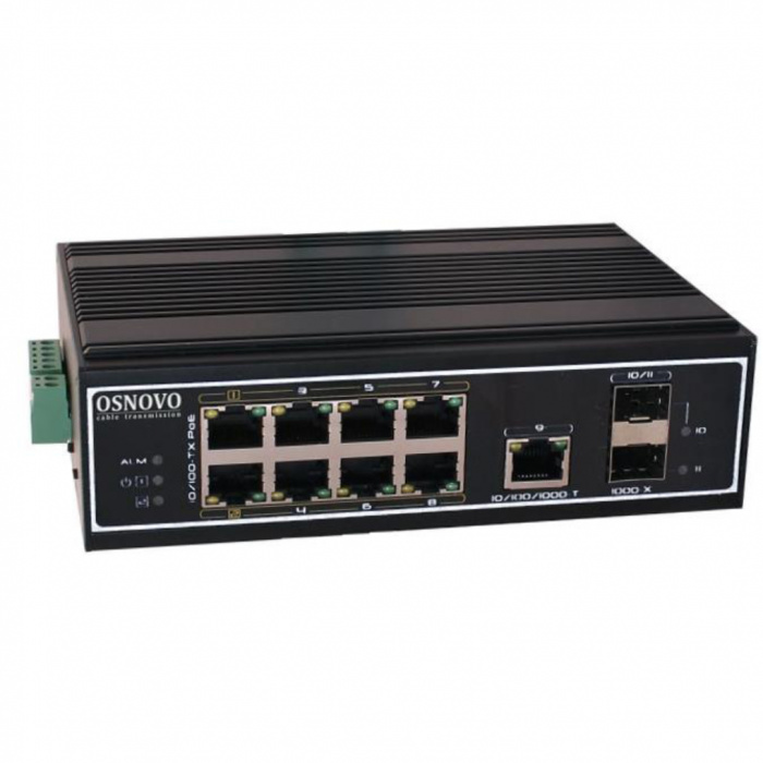 PoE коммутатор OSNOVO SW-60812/I