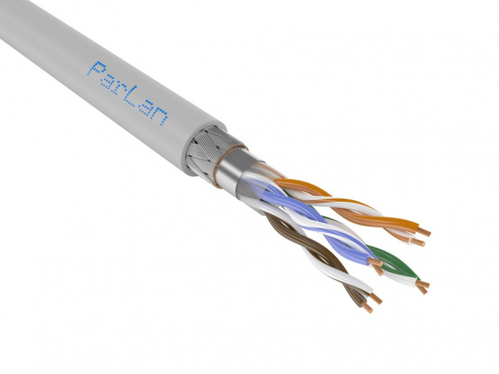 Кабель для СКС и IP-сетей ParLan Patch SF/UTP Cat5e PVC 8х2х0,60 Паритет
