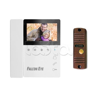 Комплект видеодомофона Lira + AVC-305 (PAL) Медь Falcon Eye