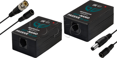Комплект для передачи видеосигнала Инфотех AVT-Nano Passive M/VP