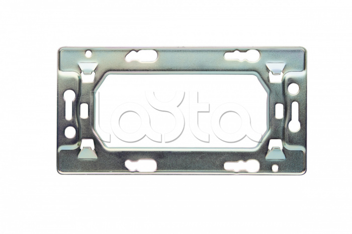Cуппорт для модулей 22,5x45,0 мм, 4 модуля Eurolan (16S-00-04WT)